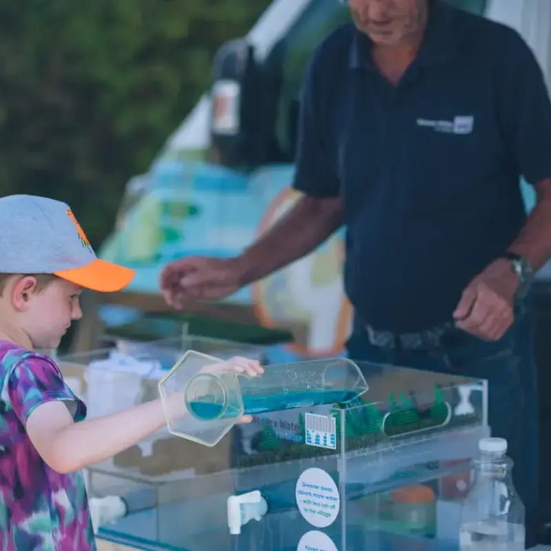 An education service demonstration