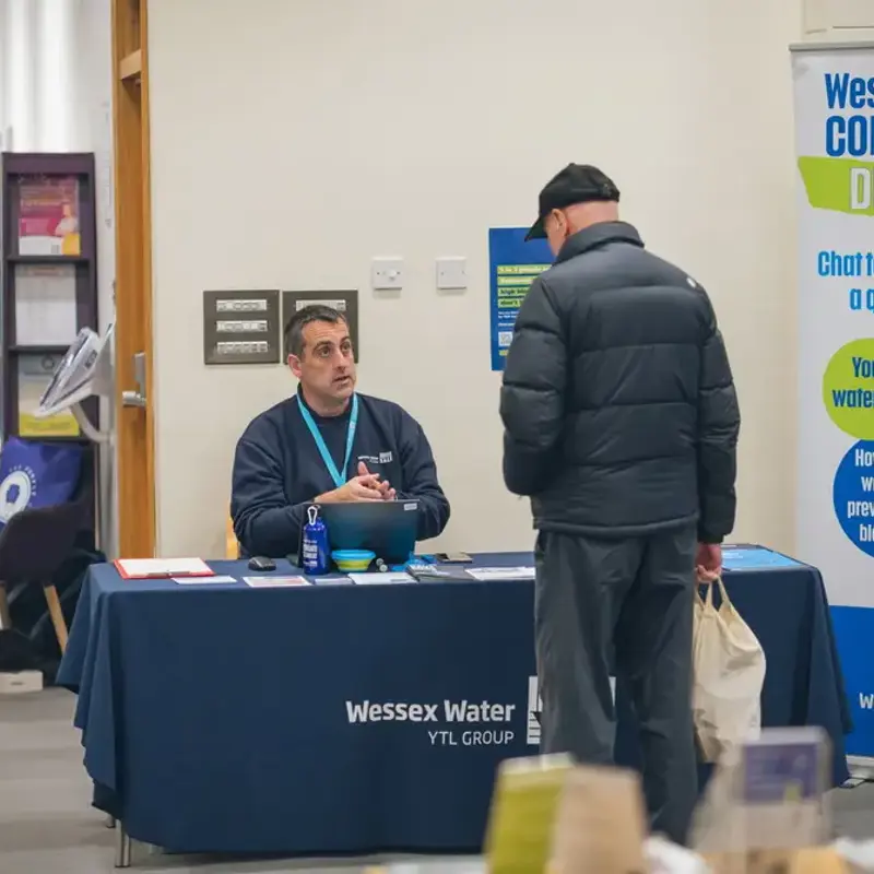 A hosted community drop in session