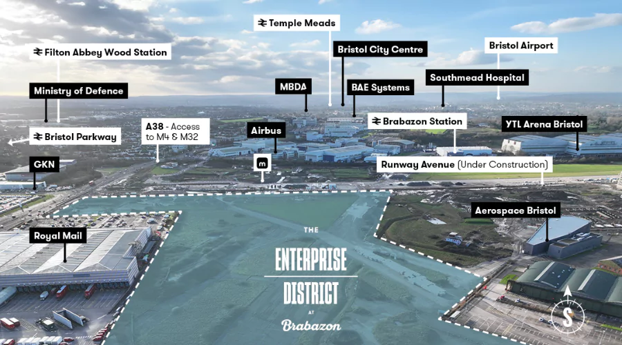 The Enterprise District at Brazbazon is a thriving business hub, making it the perfect place to grow and succeed.