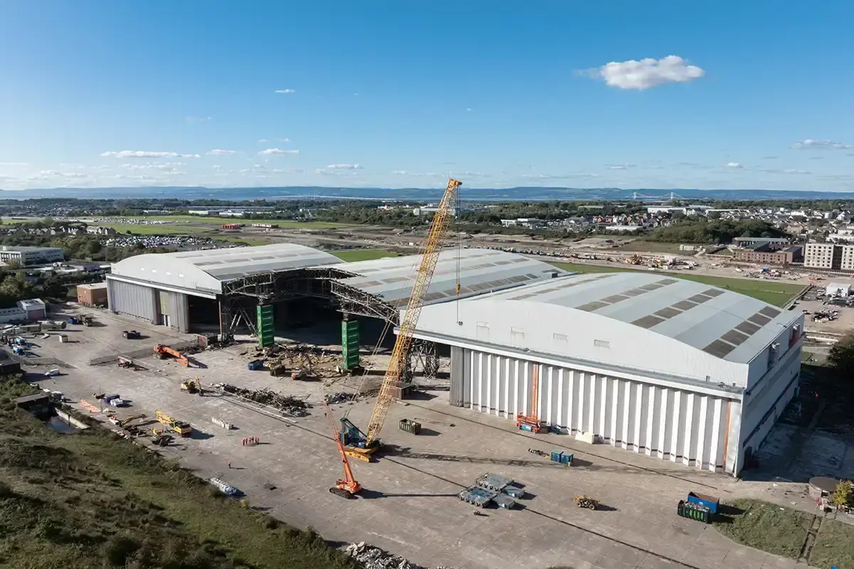 Demolition At YTL Arena In Bristol